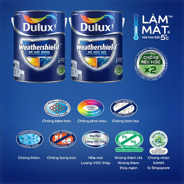 Lợi ích khi sử dụng sơn Dulux