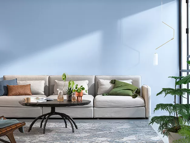 Màu xanh dương – Bình yên trong từng góc nhỏ