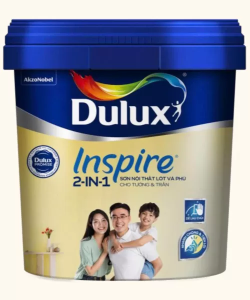 Sơn Dulux Inspire 2IN1 Lon 15L