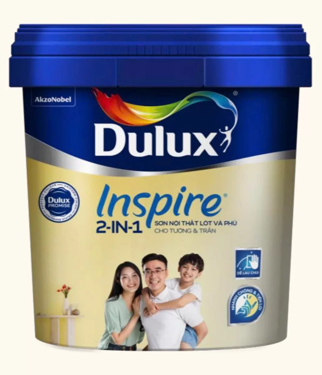 Sơn Dulux Inspire 2IN1 Lon 15L