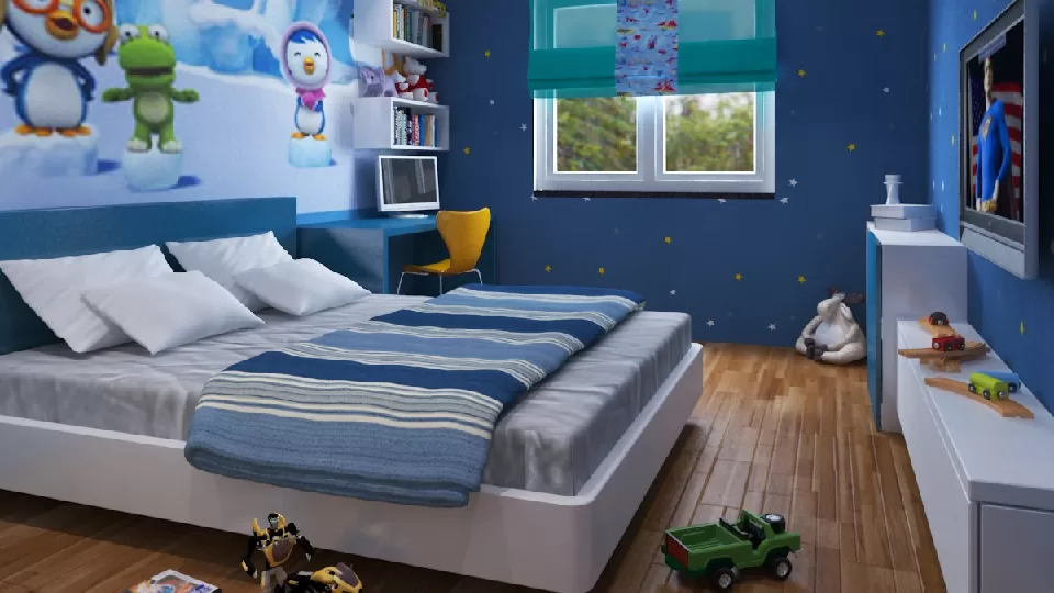 Màu sơn Dulux Phòng trẻ em – Không gian của sự sáng tạo và phát triển