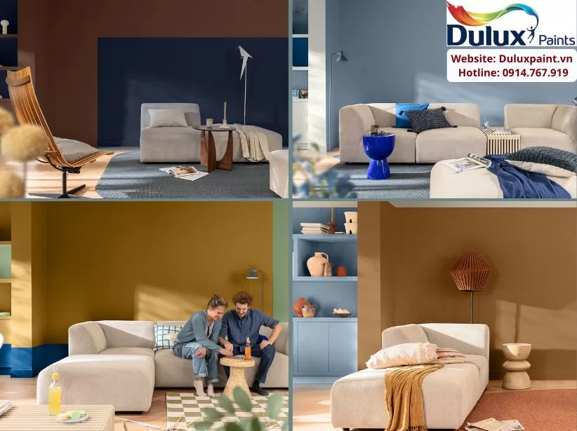 Bảng Màu Tĩnh Lặng Sơn Dulux Cho Phòng Khách - Ảnh 3
