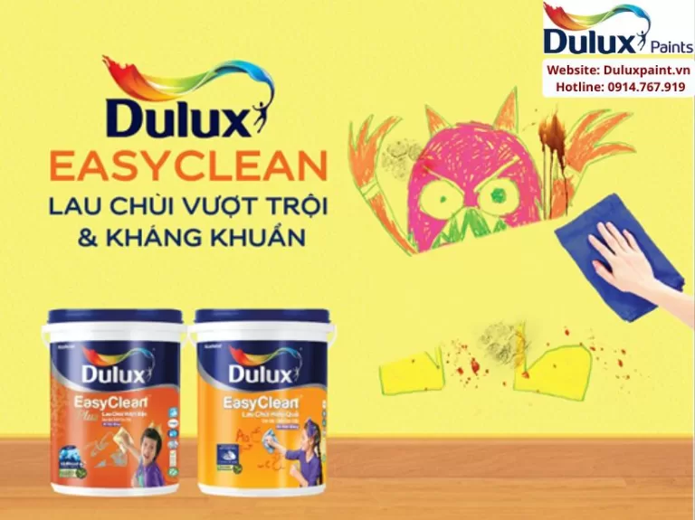 Giá sơn Dulux lau chùi - Bảng giá mới nhất hãng sơn Dulux