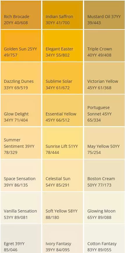 Màu sơn Dulux - Màu vàng