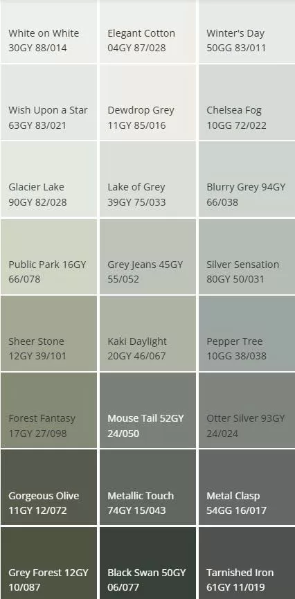 Màu sơn Dulux - Màu xanh lá cây