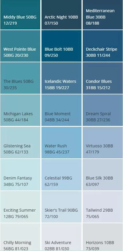 Màu sơn Dulux - Màu xanh dương