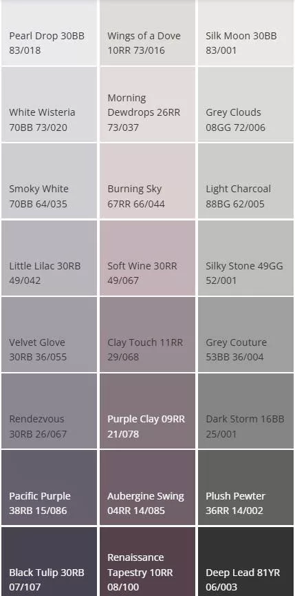 Màu sơn Dulux - Màu tím