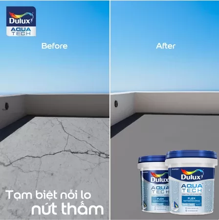 Sơn Dulux chống thấm có những loại nào - W759 Dulux Aquatech Flex 