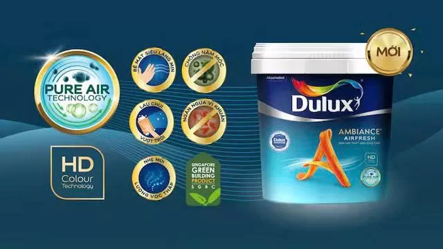 Sơn nội thất Dulux Ambiance AirFresh – 68A
