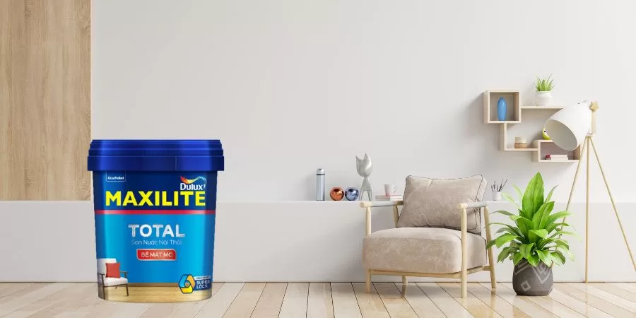 Sơn nội thất Maxilite Total 30C bề mặt mờ