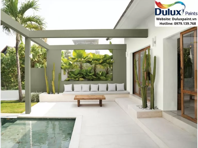 Sơn Dulux ngoại thất bề mặt mờ – Bền đẹp, chống thấm hiệu quả