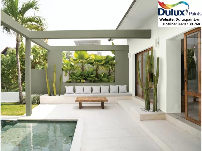Sơn Dulux ngoại thất bề mặt mờ – Bền đẹp, chống thấm hiệu quả