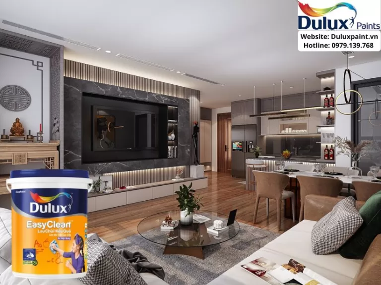 Sơn nội thất Dulux tốt nhất - Bền đẹp, an toàn, thẩm mỹ cao