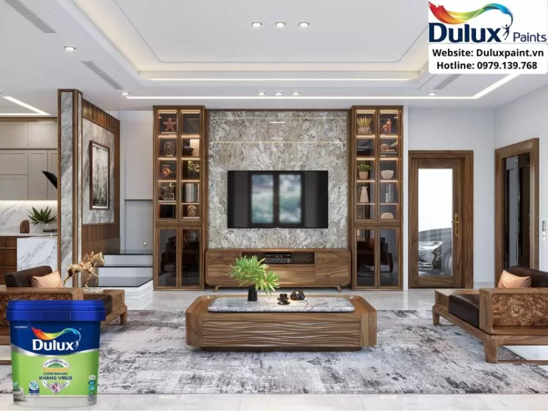 Sơn nội thất cao cấp dulux sang trọng và hiện đại