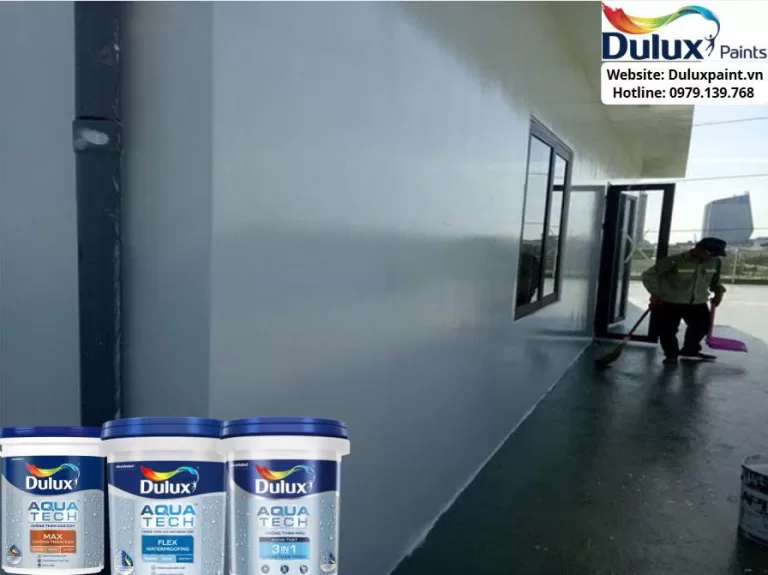 Chất chống thấm Dulux Aquatech chính hãng, bền đẹp lâu dài