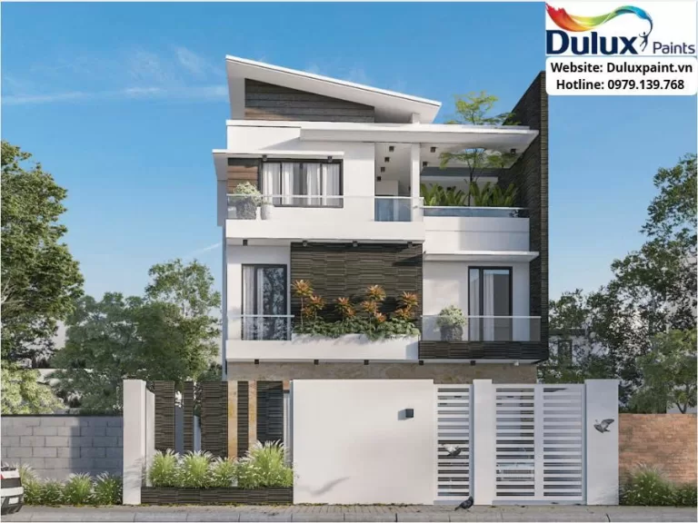 Sơn ngoại thất cao cấp Dulux bề mặt mờ GJ8, BJ8, E015 bền đẹp