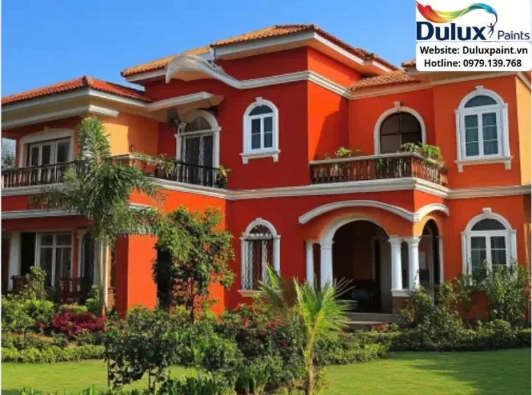 Sơn ngoại thất cao cấp Dulux bề mặt bóng tốt nhất hiện nay