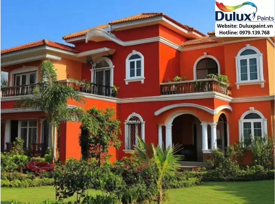 Sơn ngoại thất cao cấp Dulux bề mặt bóng tốt nhất hiện nay