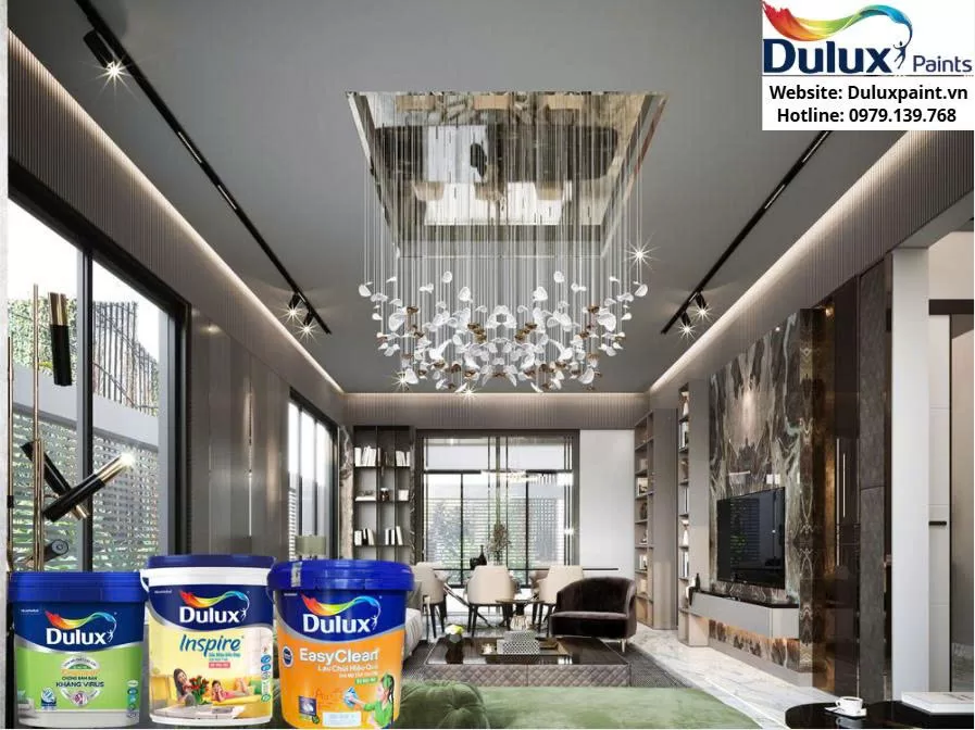 Top sơn nội thất Dulux bề mặt mờ đẹp, bán chạy nhất