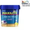 Sơn nội thất Maxilite Láng Mịn Tối Ưu M16B 5L - bề mặt bóng