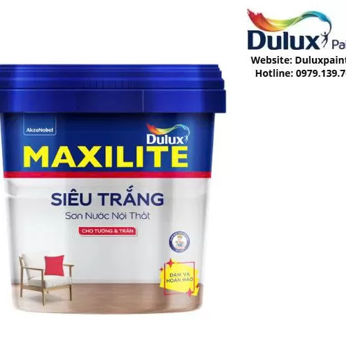Sơn nội thất Maxilite Siêu Trắng MT 5L