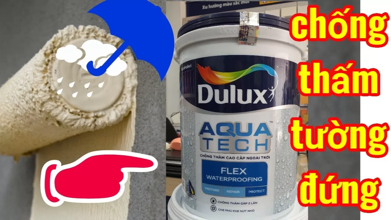 Sơn chống thấm tường Dulux