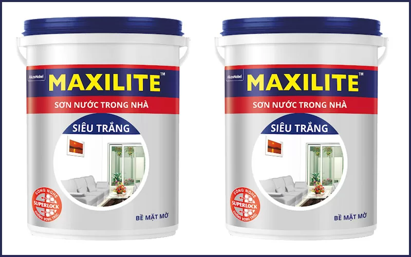 Sơn nội thất Maxilite Siêu Trắng MT