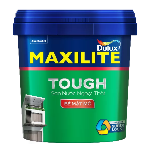 Sơn nước ngoại thất Maxilite Tough 28C – Bề mặt mờ