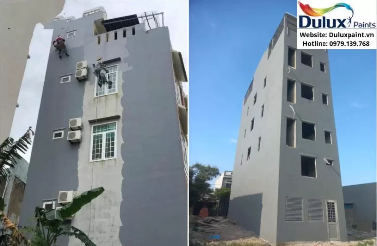 Sơn Dulux chống thấm ngoài trời Aquatech W759, V189, Y65, C8033 chính hãng