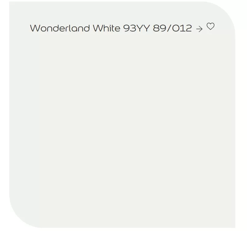 Wonderland White 93YY 89/012