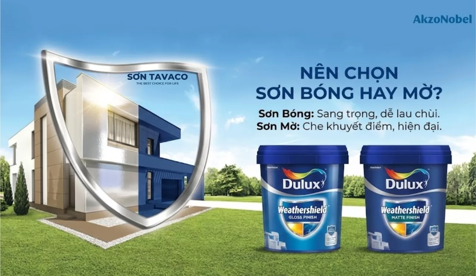 Sơn Dulux Weathershield cho tường cũ