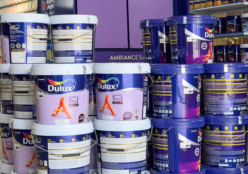 Sơn Dulux Ambiance cho tường cũ