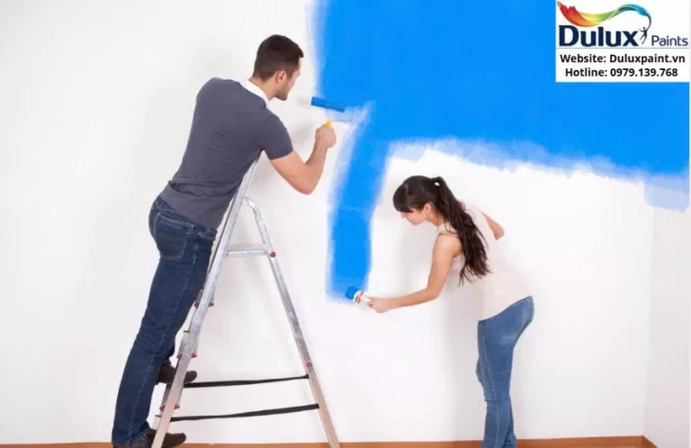 Quy trình thi công sơn Dulux đúng kỹ thuật cho lớp sơn hoàn hảo