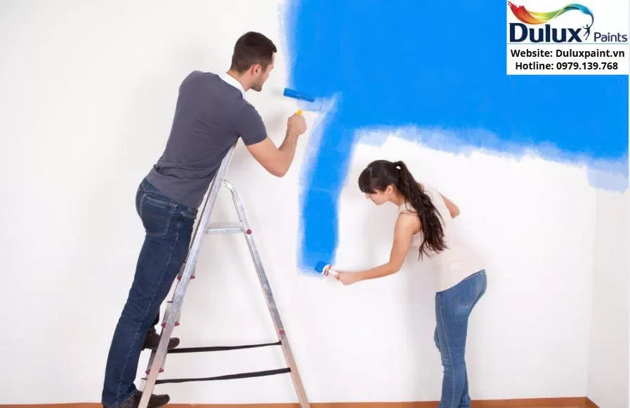 Quy trình thi công sơn Dulux đúng kỹ thuật cho lớp sơn hoàn hảo