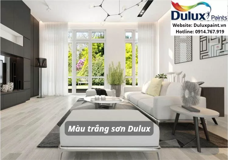 Màu trắng sơn Dulux - Top mã màu không bao giờ lỗi mốt