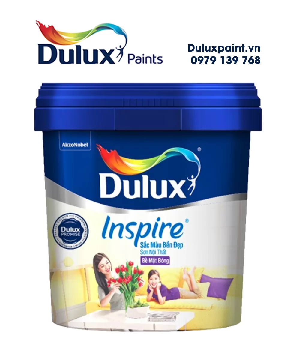 Dulux Inspire 79AB – bề mặt bóng
