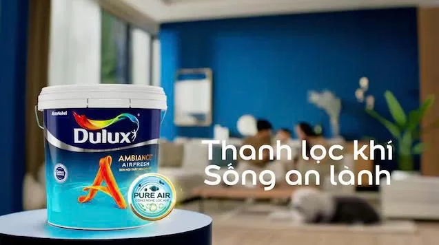 Sơn cao cấp Dulux là loại nào? Dulux Ambiance AirFresh