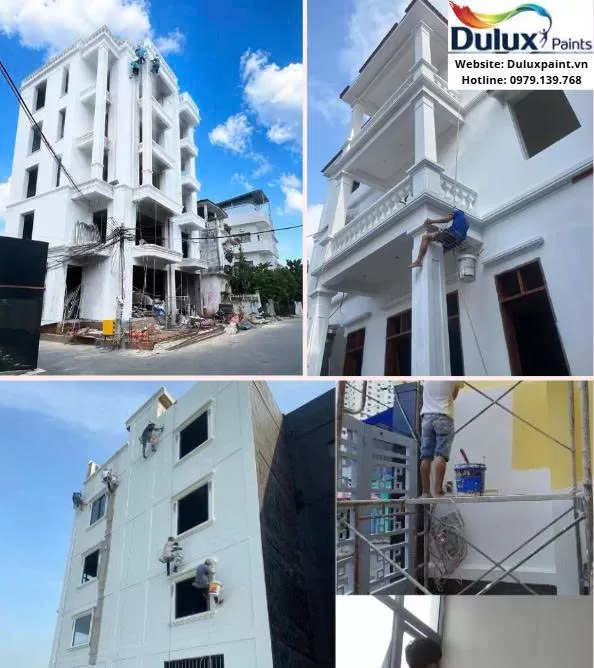 Tính khối lượng sơn nhà