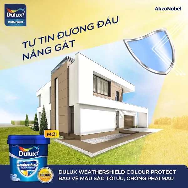 Dulux Weathershield Colour Protect bề mặt bóng – Mã E023
