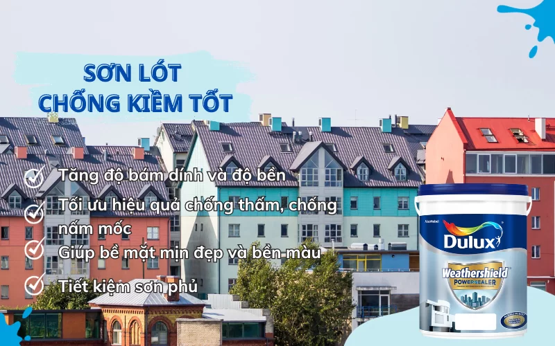 Sơn lót Dulux chống kiềm