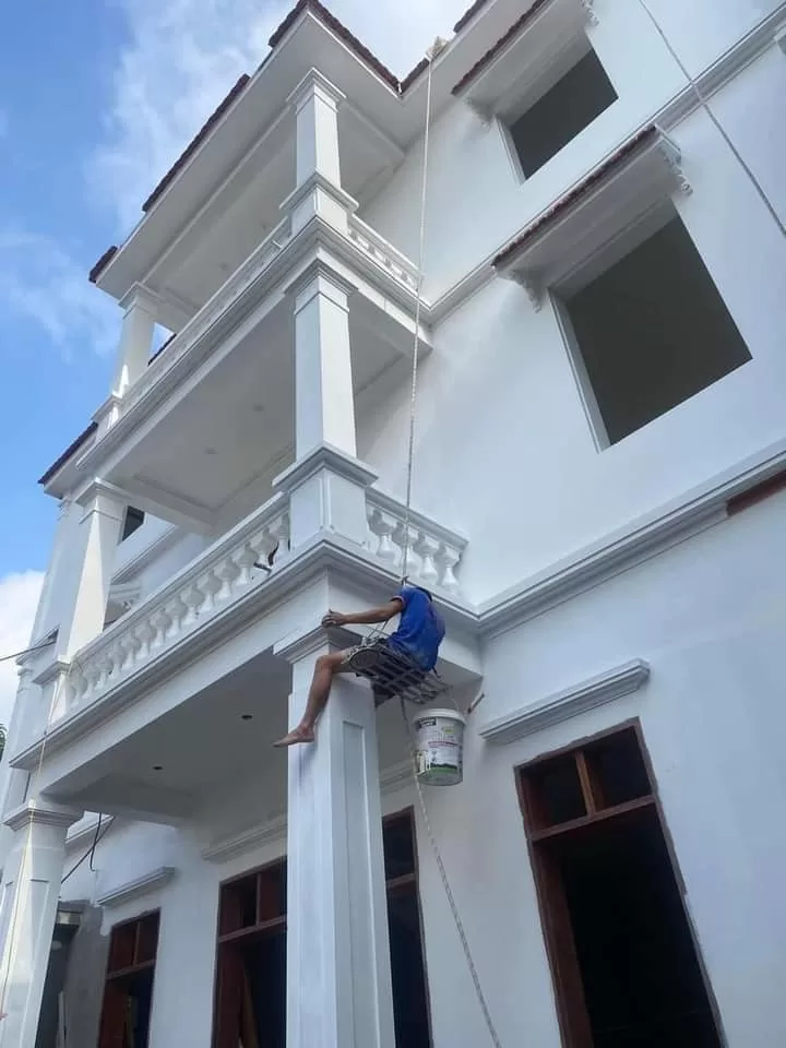 Tính sơn cho nhà mới