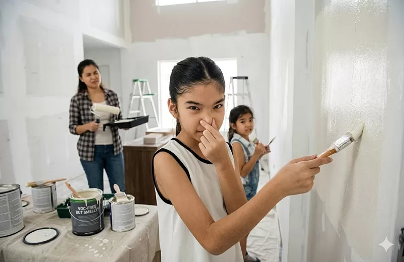 Tiêu chí chọn sơn ít mùi tốt