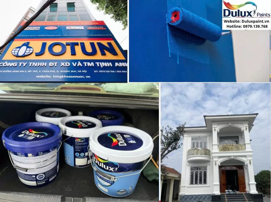 Mua sơn Dulux giá tốt tại Đại lý sơn Dulux Tịnh Anh