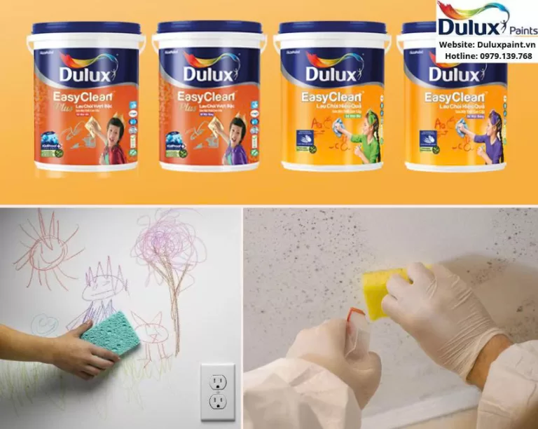 Sơn Dulux dễ lau chùi