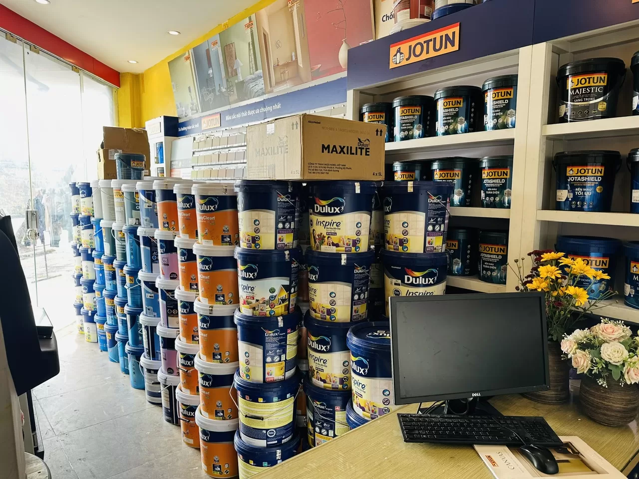 Đại lý phân phối sơn Dulux tại Hà Nội