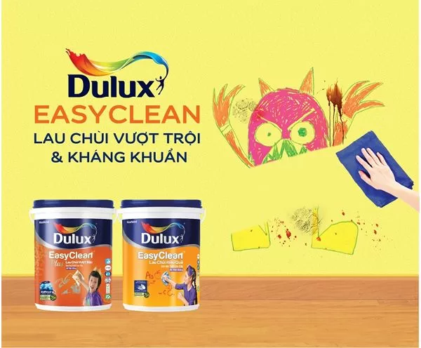 Sơn Dulux dễ lau chùi là gì